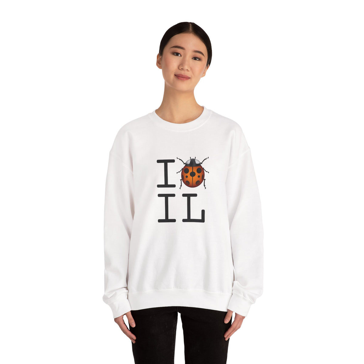 "I Ladybug Illinois" Sweatshirt