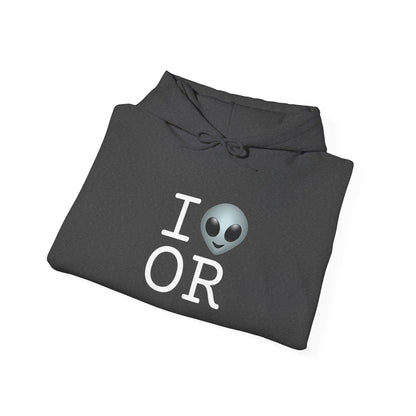 "I Feel Alien in Oregon" Hoodie