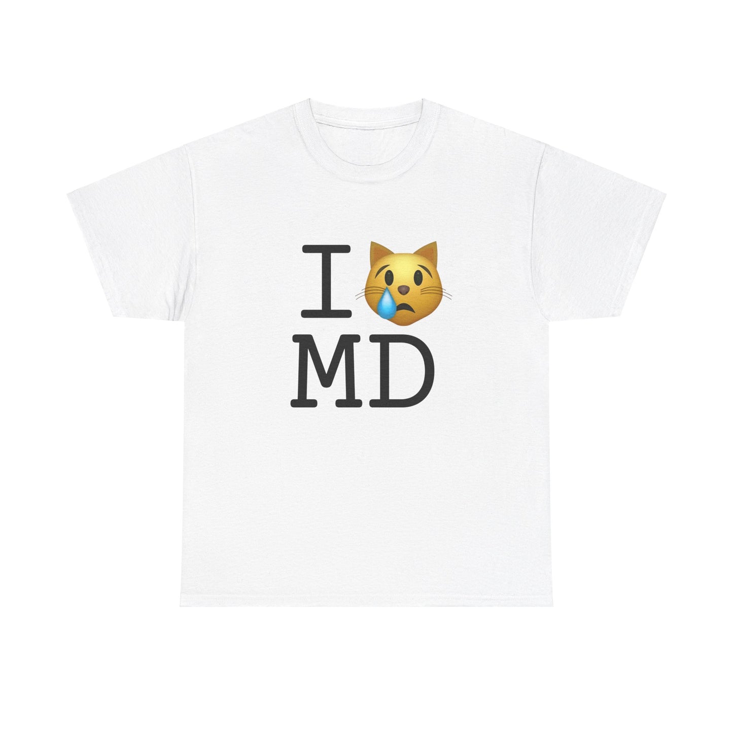 "I'm a Crying Cat about Maryland" Tee