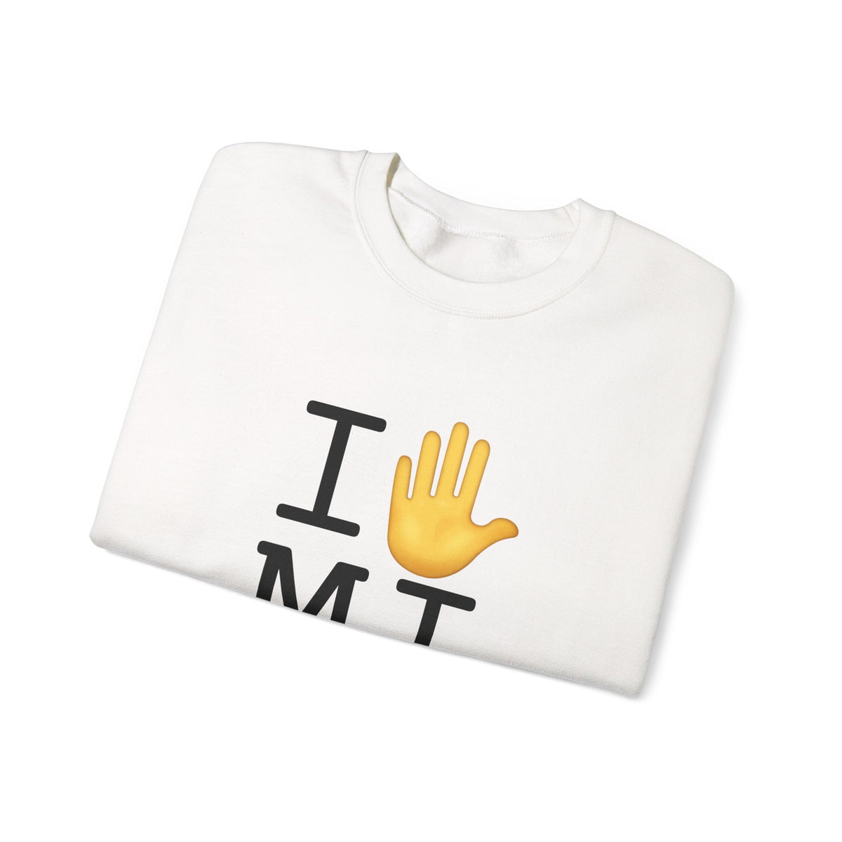 "I Stop (Raised Hand) Michigan" Sweatshirt