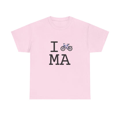 "I Bicycle Massachusetts" Tee