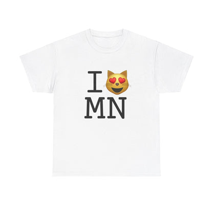 "I'm a Cat that Loves Minnesota" Tee