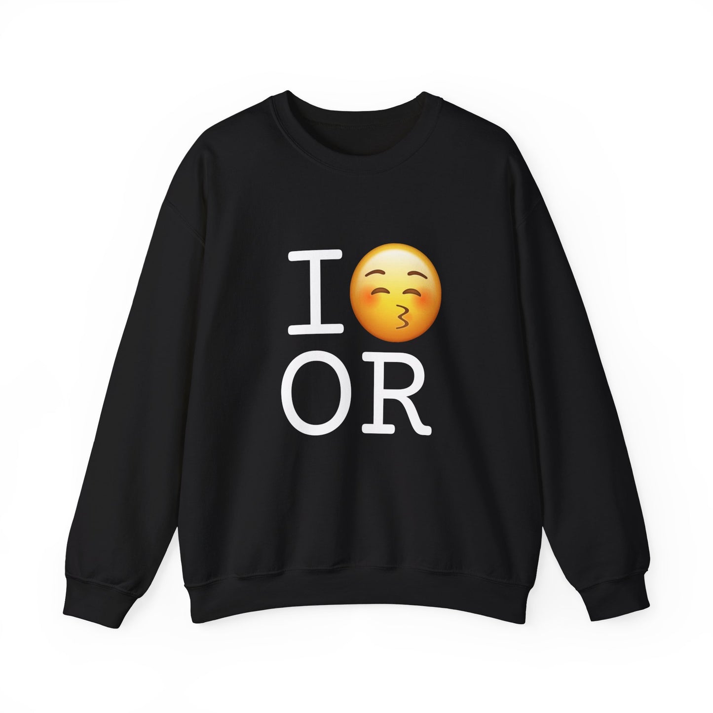 "I Kiss Oregon" Sweatshirt