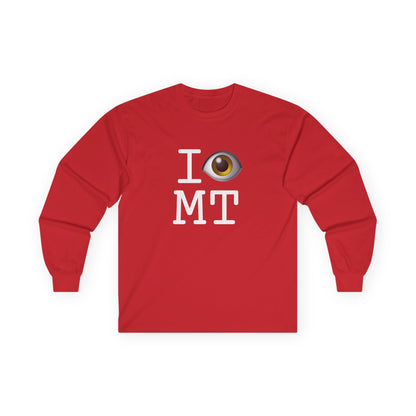 "I See (Eye) Montana" Long Sleeve Shirt