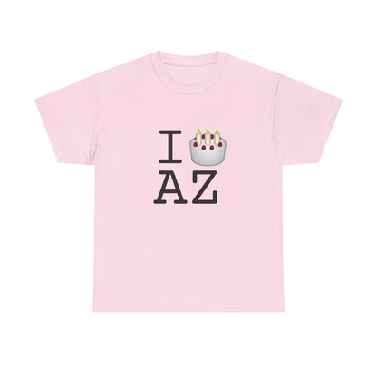 "I Birthday Cake Arizona" Tee