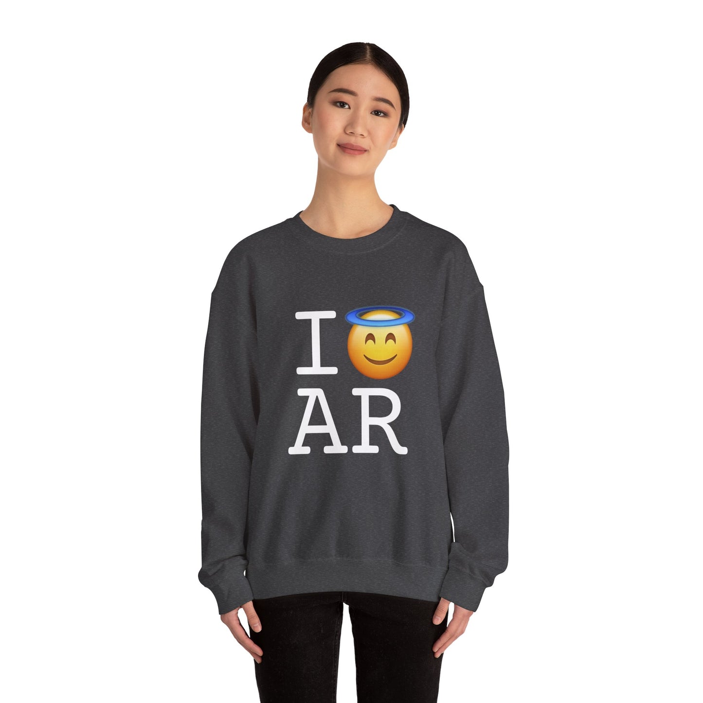 "I'm an Angel in Arkansas" Sweatshirt