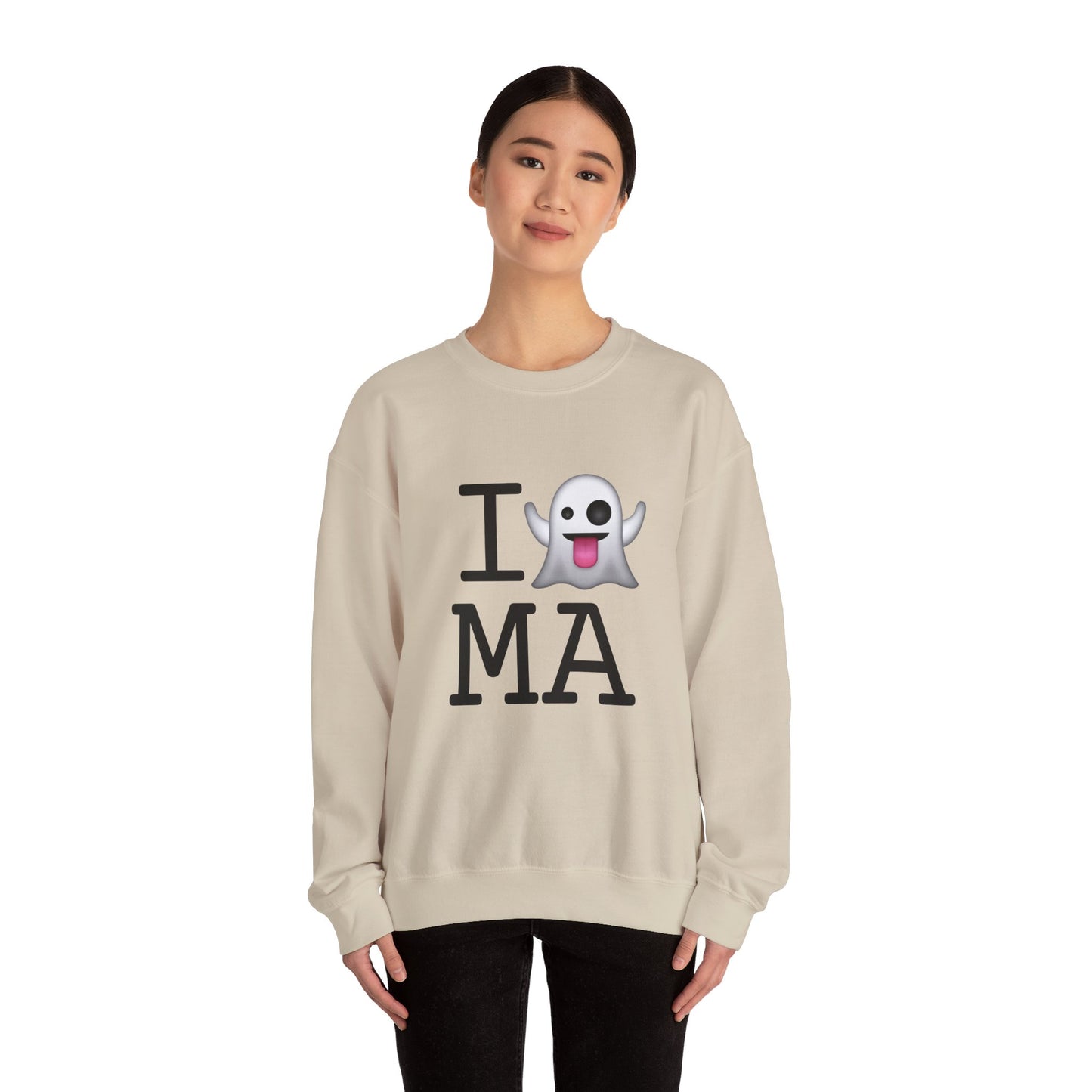 "I'm Ghosting Massachusetts" Sweatshirt