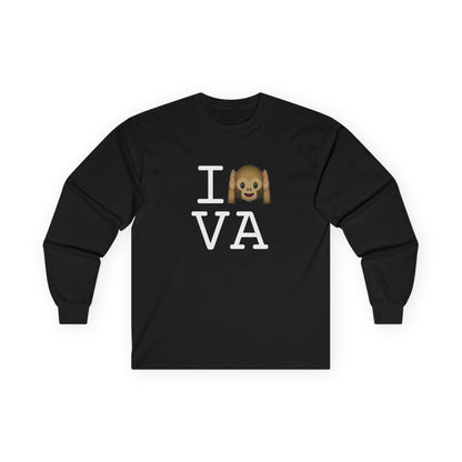 "I Don't Hear Virginia" Long Sleeve Shirt