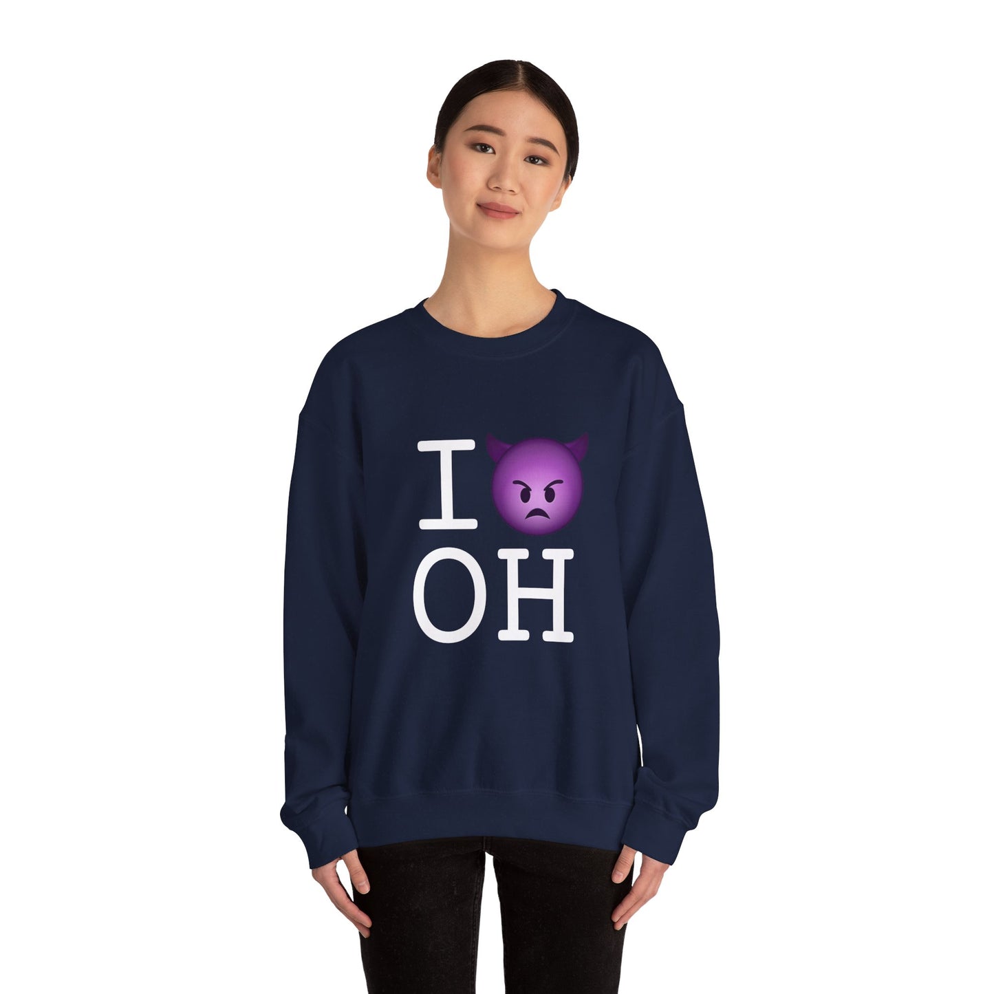 "I'm an Angry Devil about Ohio" Sweatshirt