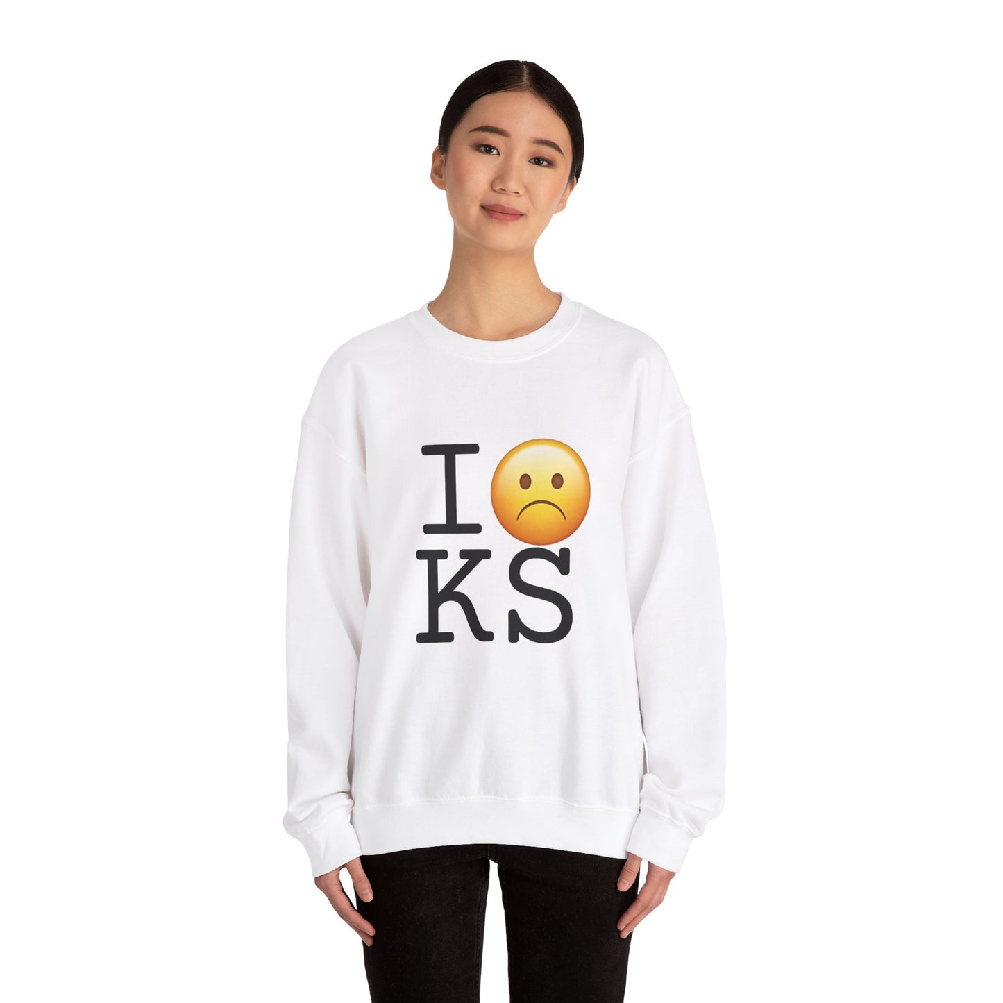 "I'm Grumpy about Kansas" Sweatshirt