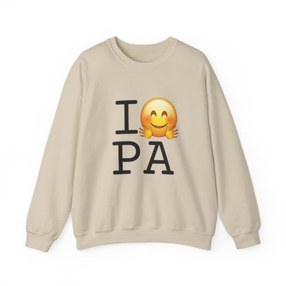 "I Hug Pennsylvania" Sweatshirt