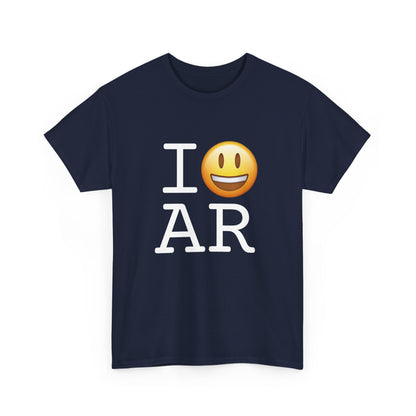 "I'm Happy about Arkansas" Tee