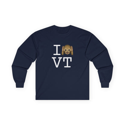 "I Don't Hear Vermont" Long Sleeve Shirt