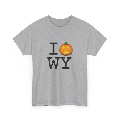 "I Jack-O-Lantern (Pumpkin) Wyoming" Tee