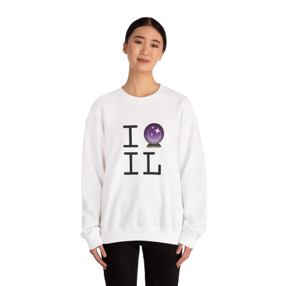 "I Predict the Future (Crystal Ball) of Illinois" Sweatshirt