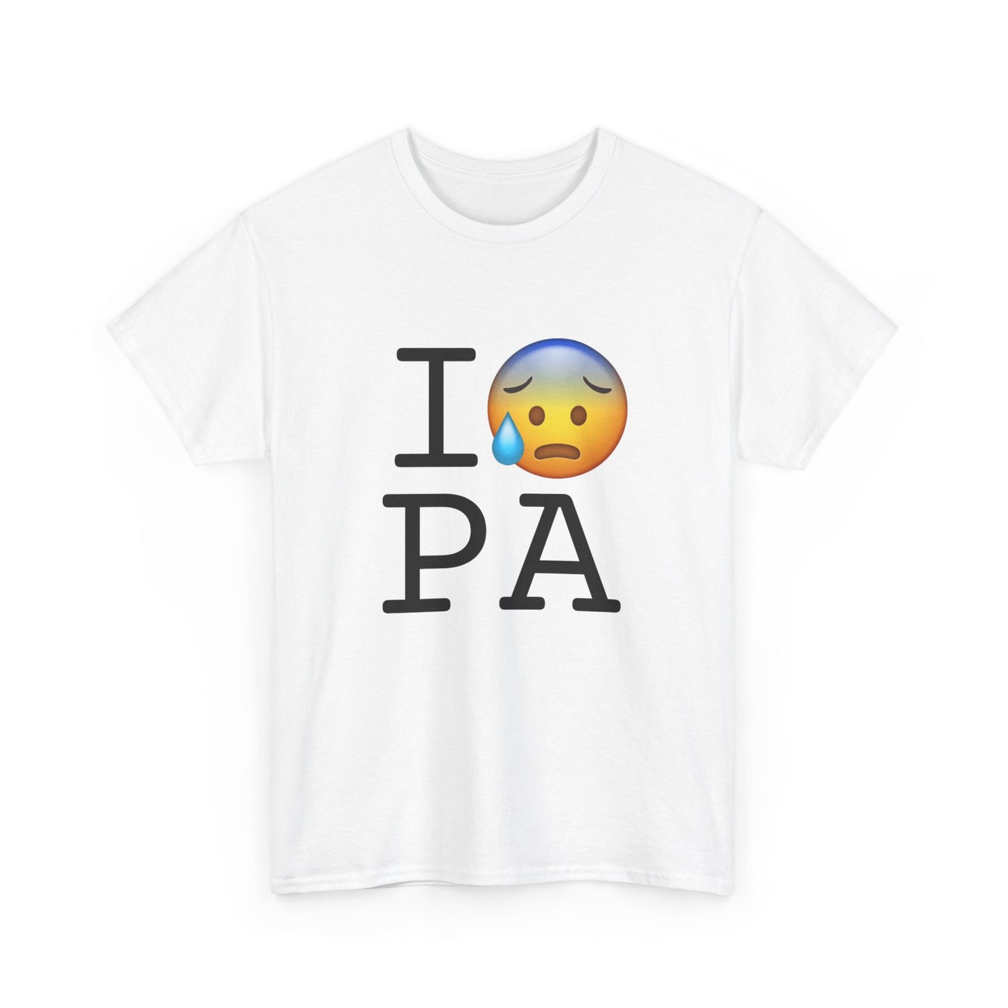 "I'm Anxiously Sweating in Pennsylvania" Tee