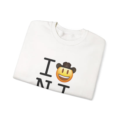 "I'm a Cowboy or Cowgirl in New Jersey" Sweatshirt