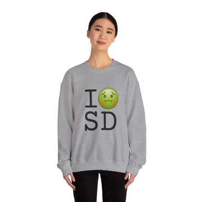 "I'm Nauseous about South Dakota" Sweatshirt
