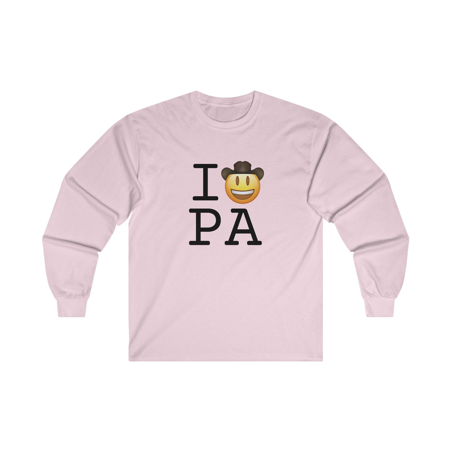 "I'm a Cowboy or Cowgirl in Pennsylvania" Long Sleeve Shirt