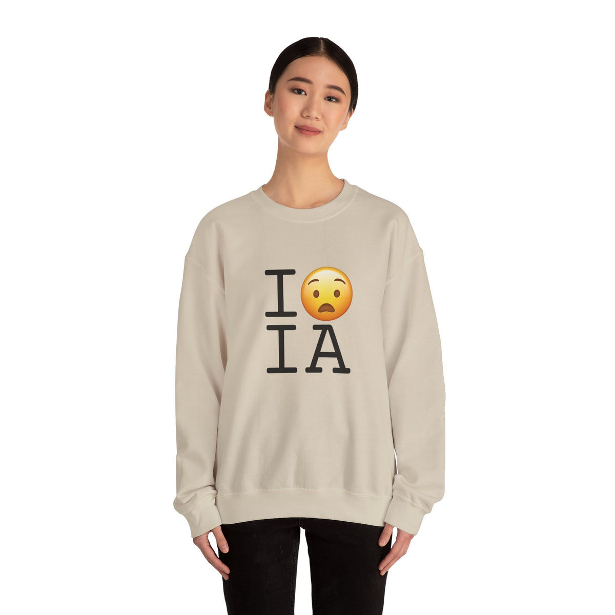 "I'm Anguished about Iowa" Sweatshirt