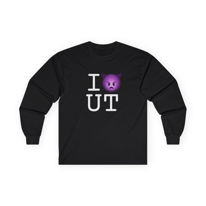 "I'm an Angry Devil about Utah" Long Sleeve Shirt