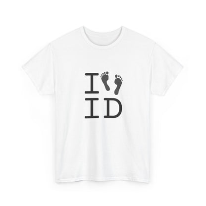 "I leave Footsteps in Idaho" Tee