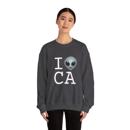 "I Feel Alien in California" Sweatshirt