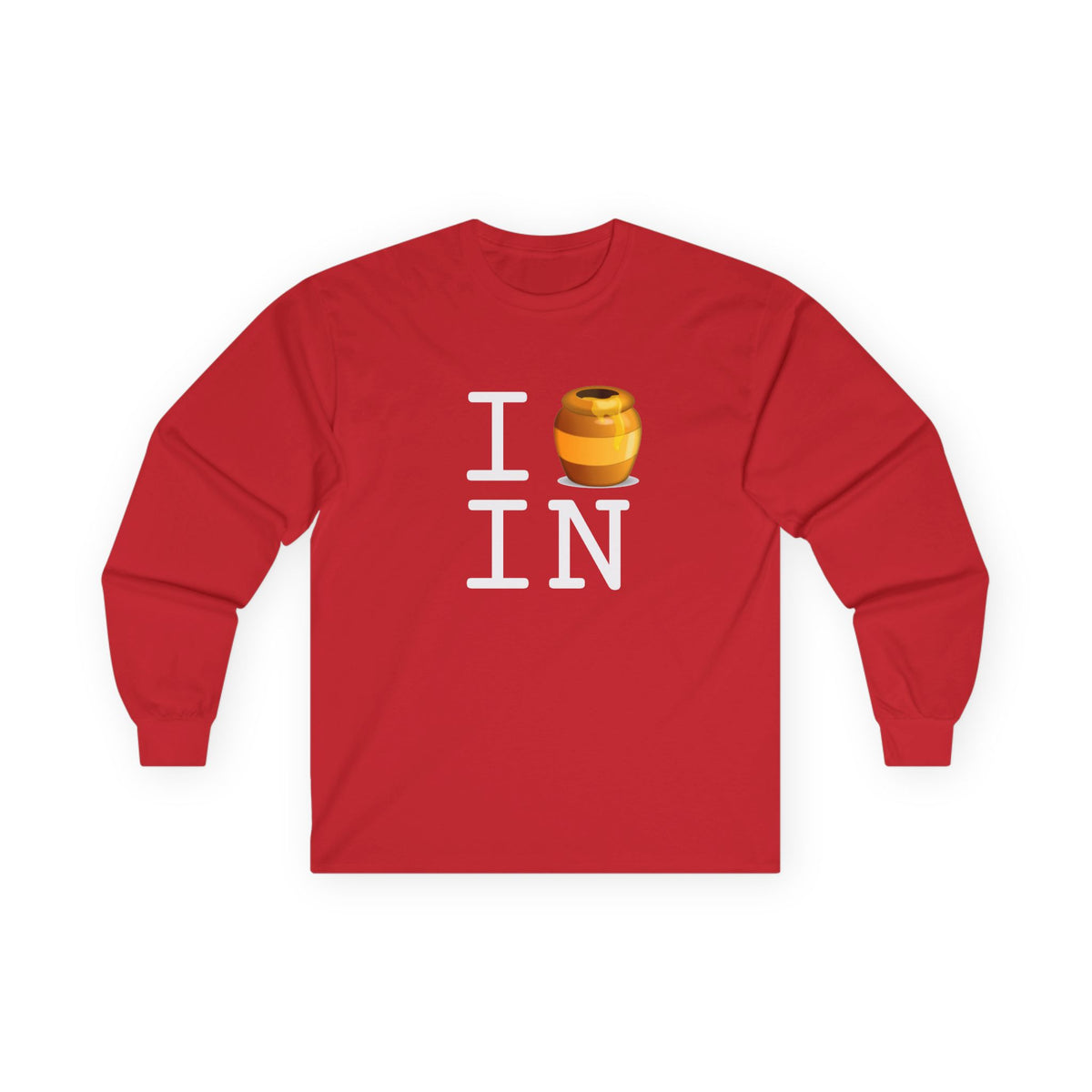 "I Honey Indiana" Long Sleeve Shirt