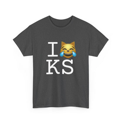 "I'm Laughing like a Cat at Kansas" Tee