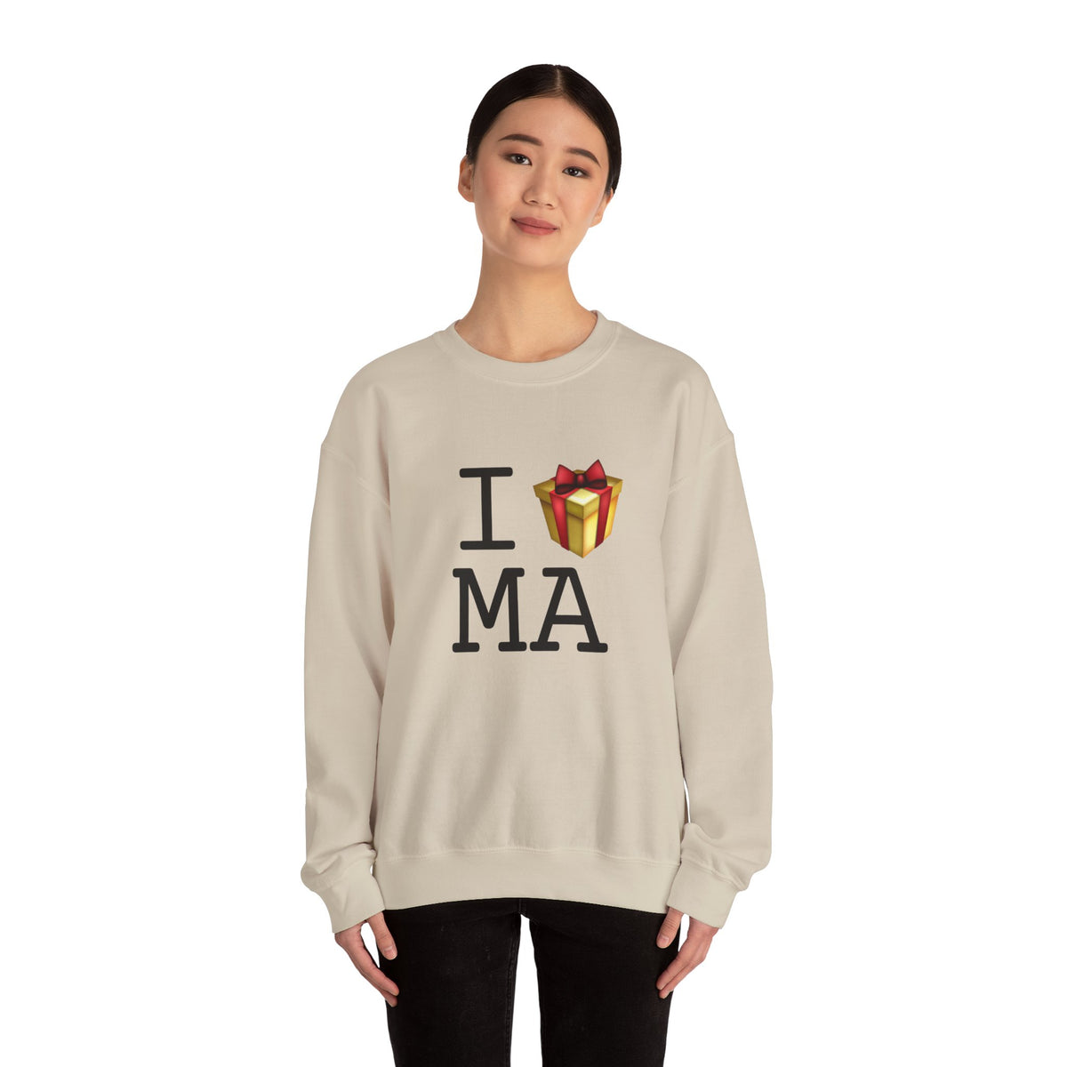 "I Present Massachusetts" Sweatshirt