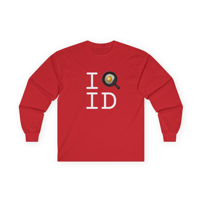 "I Cook in Idaho" Long Sleeve Shirt