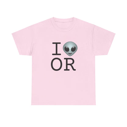 "I Feel Alien in Oregon" Tee