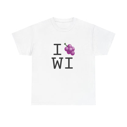 "I Grape Wisconsin" Tee