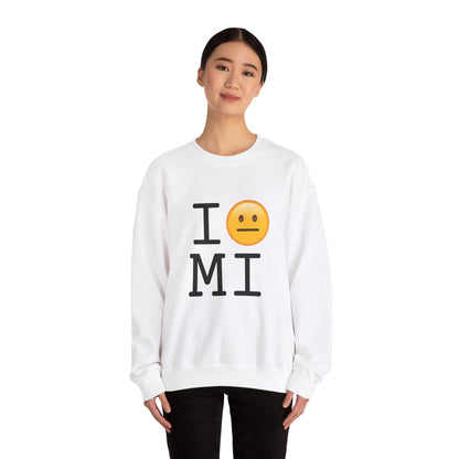 "I'm Neutral About Michigan" Sweatshirt