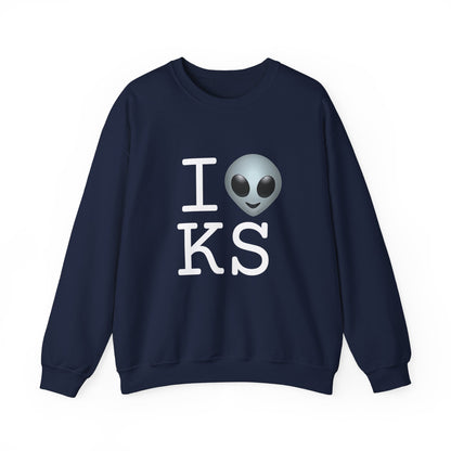 "I Feel Alien in Kansas" Sweatshirt