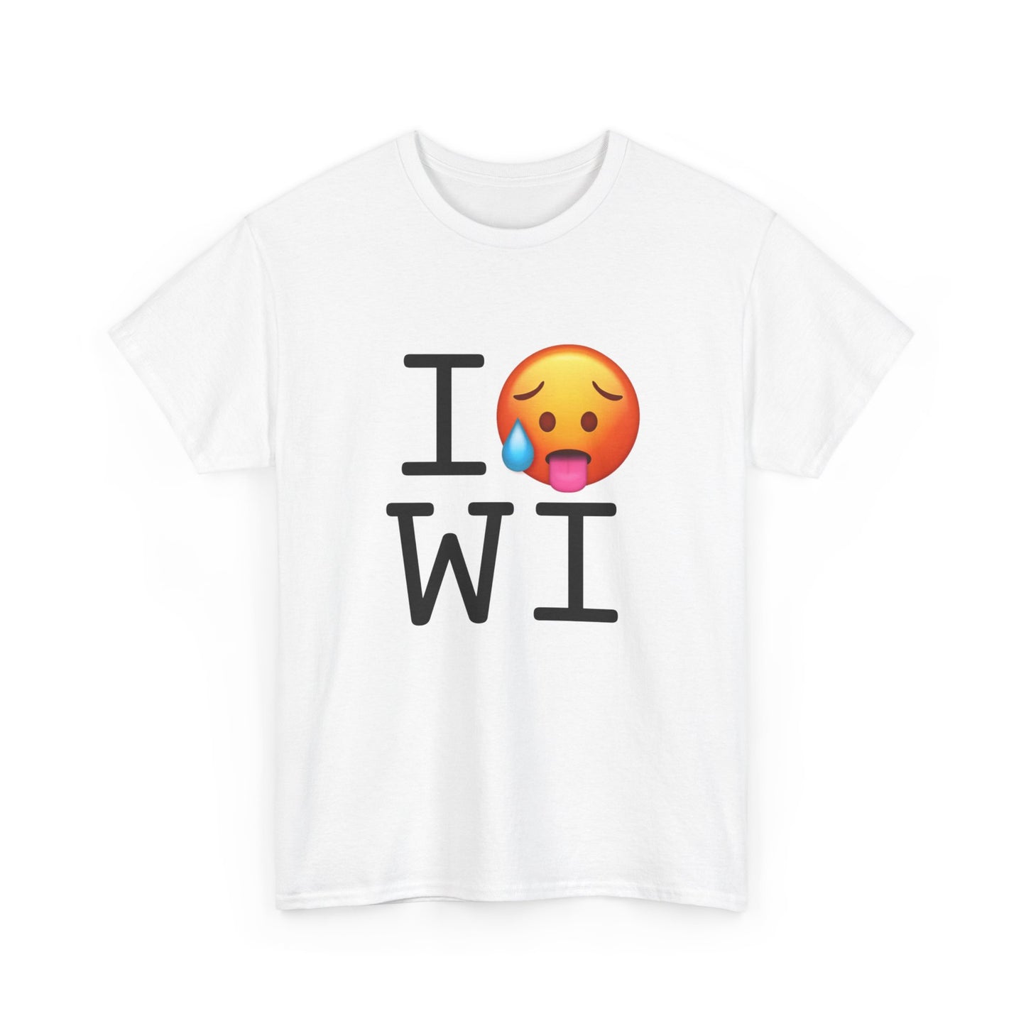 "I'm Hot in Wisconsin" Tee