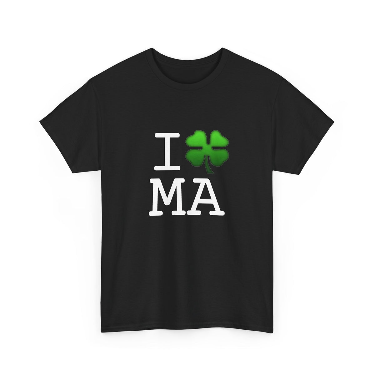 "I'm Lucky (Clover) in Massachusetts" Tee
