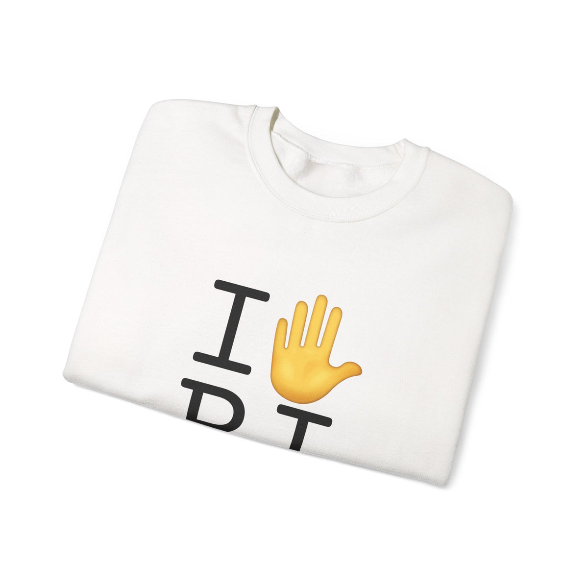 "I Stop (Raised Hand) Rhode Island" Sweatshirt