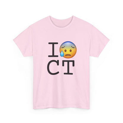 "I'm Anxiously Sweating in Connecticut" Tee