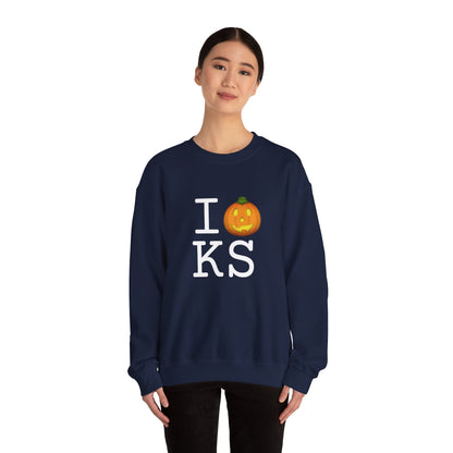 "I Jack-O-Lantern (Pumpkin) Kansas" Sweatshirt