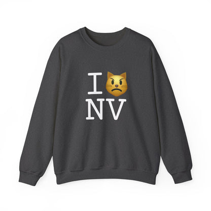"I'm a Pouting Cat about Nevada" Sweatshirt