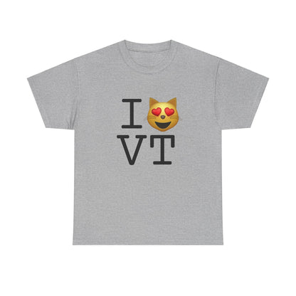 "I'm a Cat that Loves Vermont" Tee