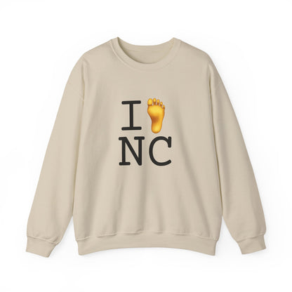 "I Foot North Carolina" Sweatshirt