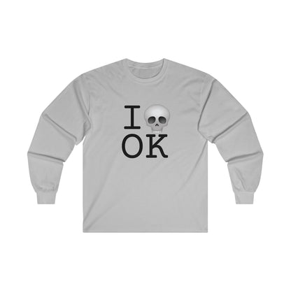 "I'm Dead in Oklahoma" Long Sleeve Shirt