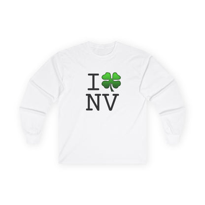 "I'm Lucky (Clover) in Nevada" Long Sleeve Shirt