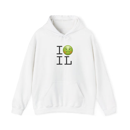 "I'm Nauseous about Illinois" Hoodie