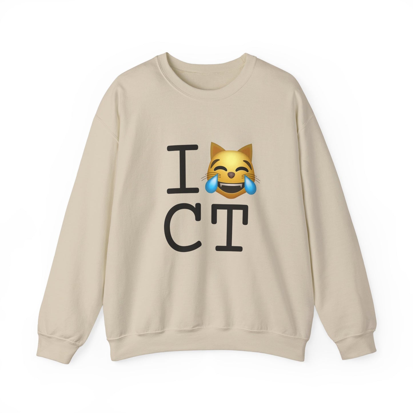 "I'm Laughing like a Cat at Connecticut" Sweatshirt