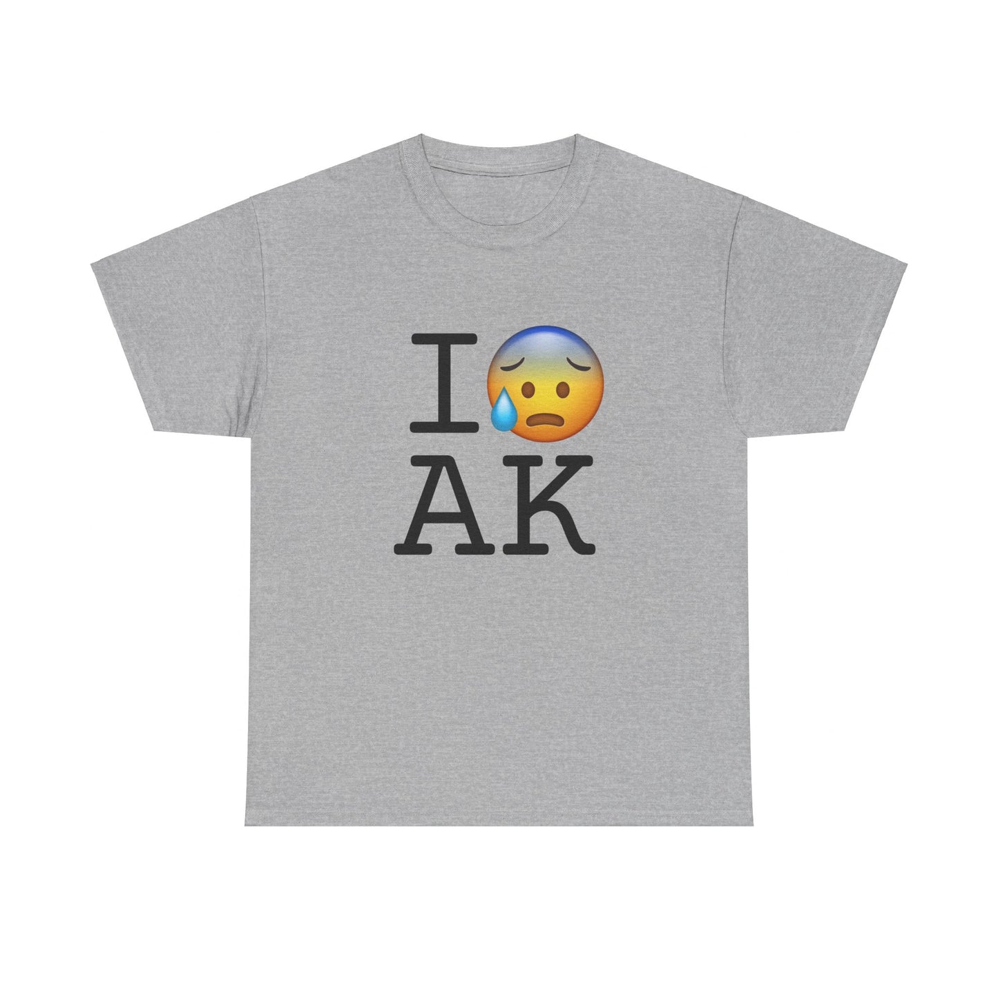 "I'm Anxiously Sweating in Alaska" Tee
