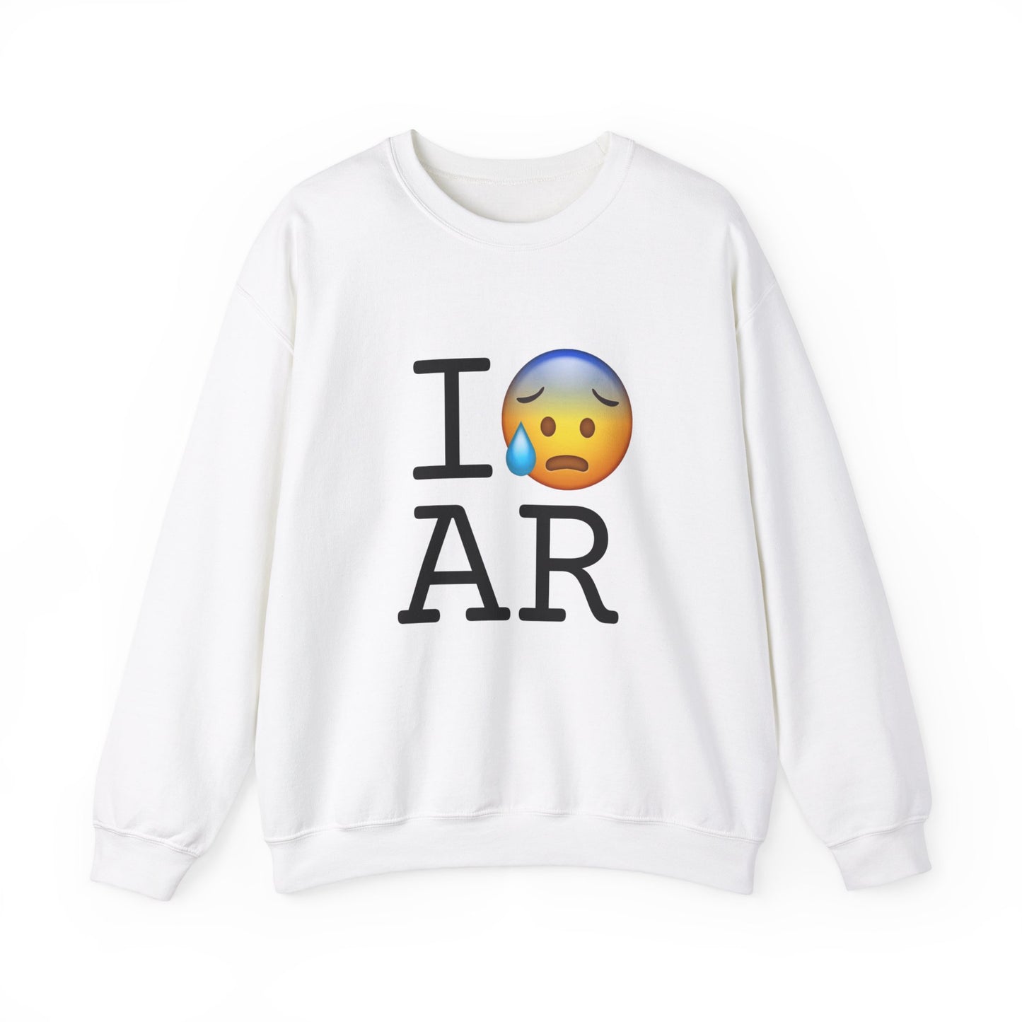 "I'm Anxiously Sweating in Arkansas" Sweatshirt