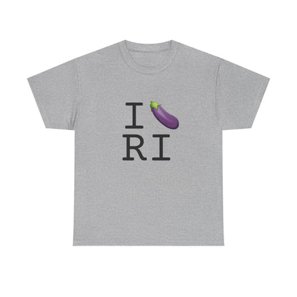 "I Eggplant Rhode Island" Tee